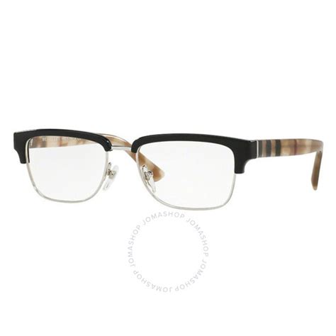 matte black oval eyeglasses men burberry|Burberry™ Men's Eyeglasses .